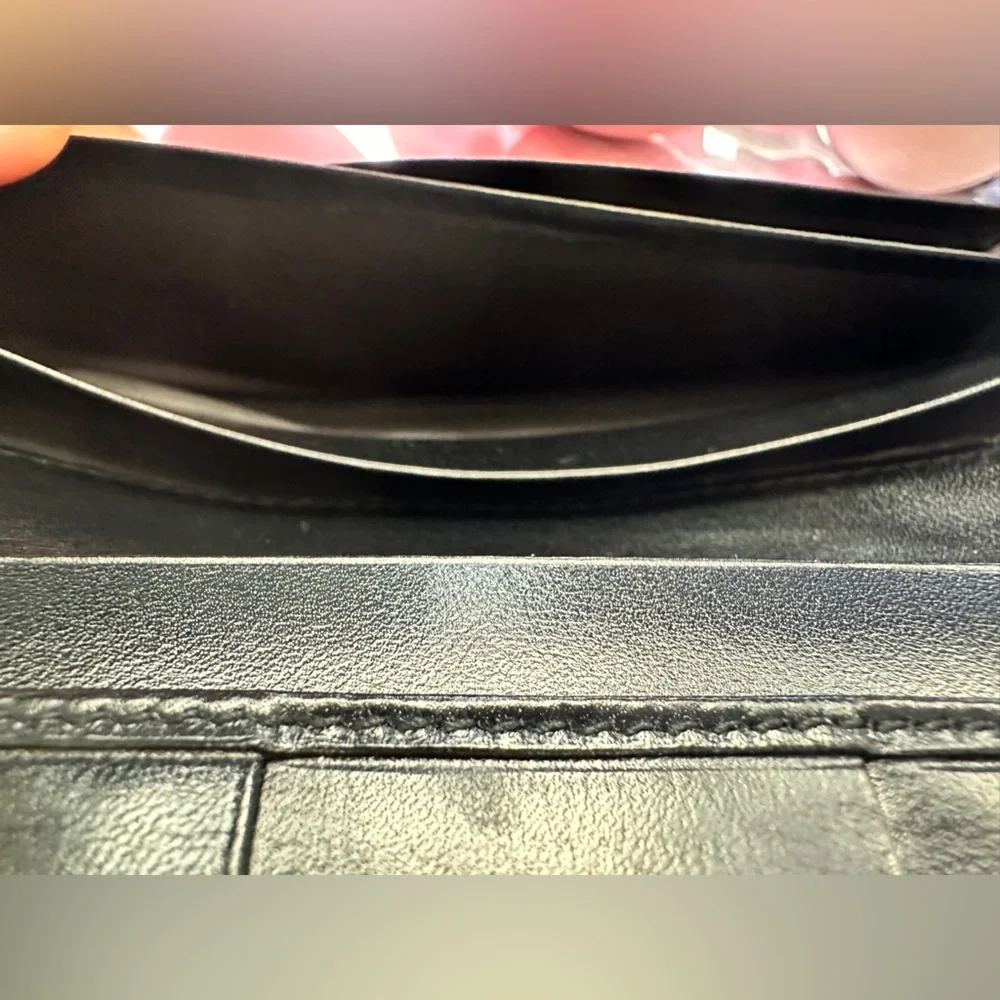Celine Vintage Bifold Wallet (EVC; Black)